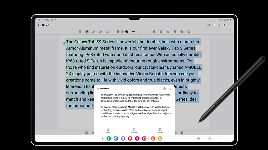 Samsung Tab S9 Ultra Graphite itya sk-8